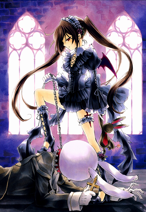 Alice Stepping on White Rabbit