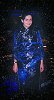 Me in blue dress again